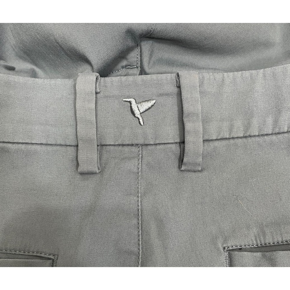 Bird Dogs Pants Mens 32x33 Gray Stretch Khakis Chino Golf Pants Tech Lined - Picture 3 of 11